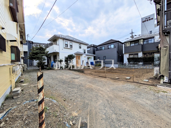接道状況および現場風景　【日野市大字日野】
