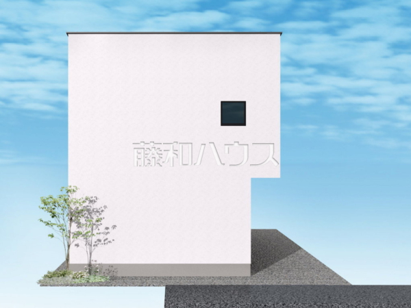 建物プラン例②（パース・外観）　【日野市大字日野】　[参考プラン] 建物価格：1,800万円（税込）　建物面積：107.23m&sup2;