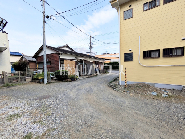 接道状況および現場風景　【日野市大字日野】