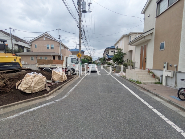 接道状況および現場風景　【練馬区西大泉１丁目】