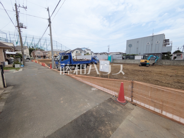接道状況および現場風景 【西東京市芝久保町5丁目】 接道状況および現場風景 【西東京市芝久保町5丁目】