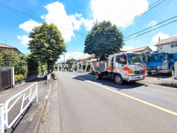 接道状況および現場風景　【八王子市北野台２丁目】