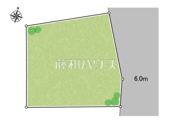 全体区画図　【新座市道場２丁目】