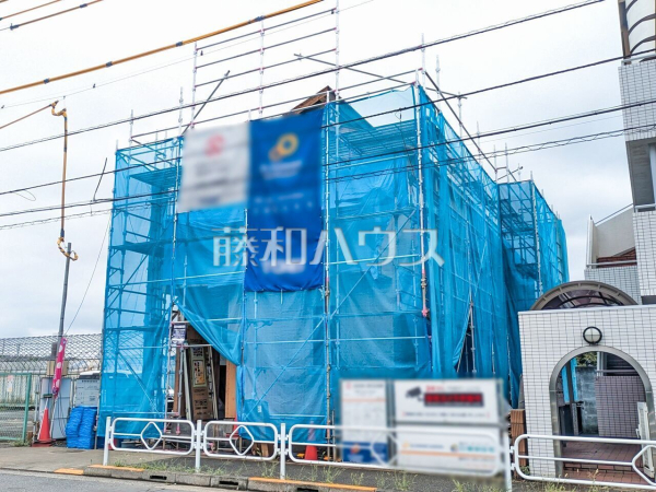 外観　【立川市若葉町３丁目】 見学はしたいけど、なかなか時間が取れない・・・そんな方に出勤前や仕事終わりにマイホームを見学できるサポートをいたします 