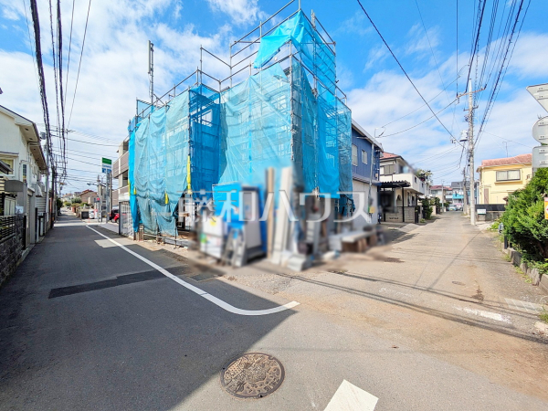 接道状況および現場風景 【小平市学園西町3丁目】 接道状況および現場風景 【小平市学園西町3丁目】
