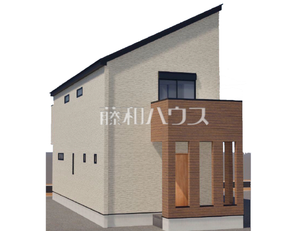 2号棟　完成予想図（外観）　【名古屋市守山区小幡南３丁目】