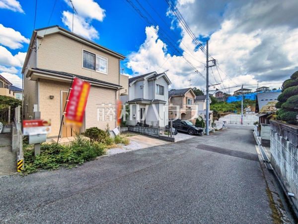 接道状況および現場風景 【八王子市館町】 接道状況および現場風景 【八王子市館町】