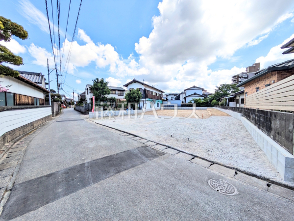 接道状況および現場風景　【福岡市早良区次郎丸３丁目】