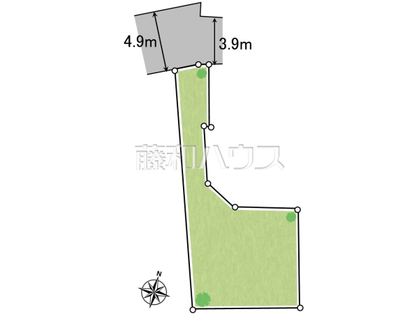 全体区画図　【東村山市青葉町３丁目】