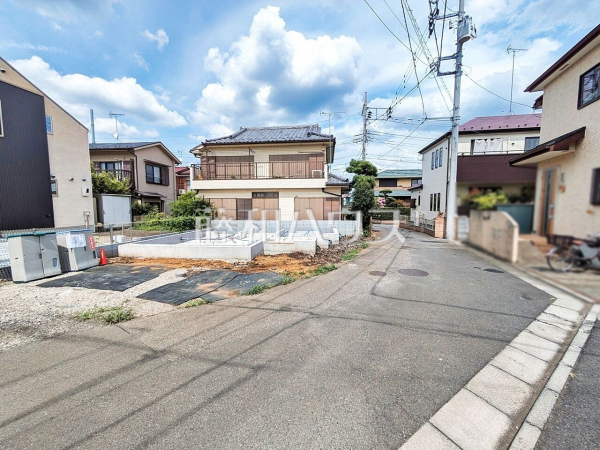 接道状況および現場風景　【東村山市諏訪町２丁目】
