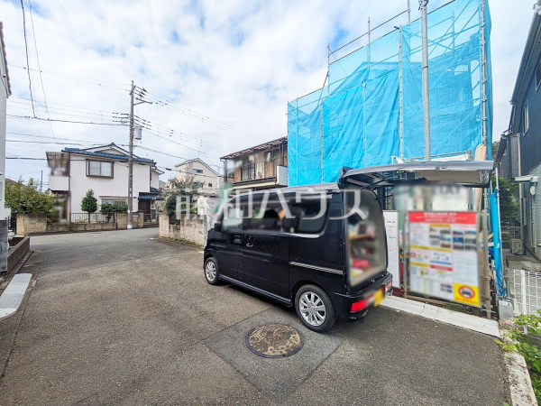 接道状況および現場風景 【小平市上水新町2丁目】 接道状況および現場風景 【小平市上水新町2丁目】