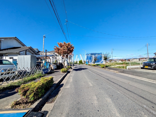 接道状況および現場風景　【春日井市前並町１丁目】