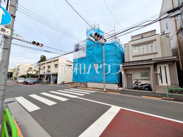 接道状況および現場風景 【練馬区大泉学園町7丁目】 接道状況および現場風景 【練馬区大泉学園町7丁目】