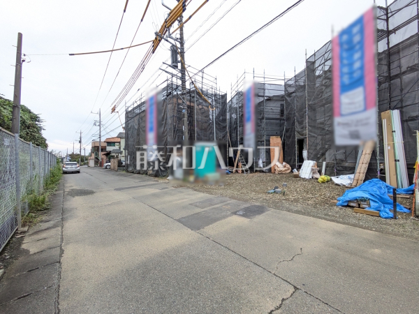 接道状況および現場風景 【八王子市横川町】 接道状況および現場風景 【八王子市横川町】