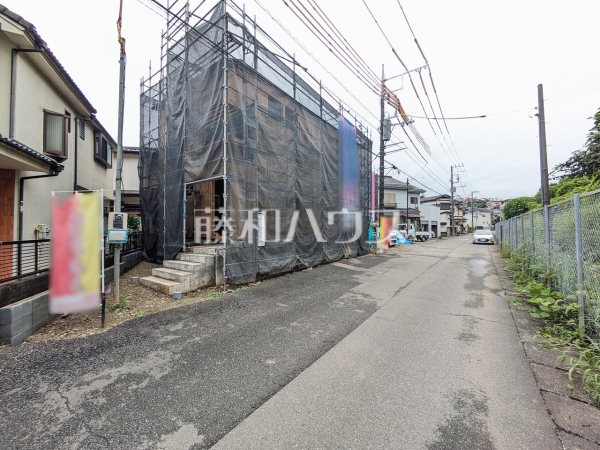 接道状況および現場風景 【八王子市横川町】 接道状況および現場風景 【八王子市横川町】