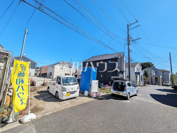 接道状況および現場風景 【世田谷区祖師谷6丁目】 接道状況および現場風景 【世田谷区祖師谷6丁目】