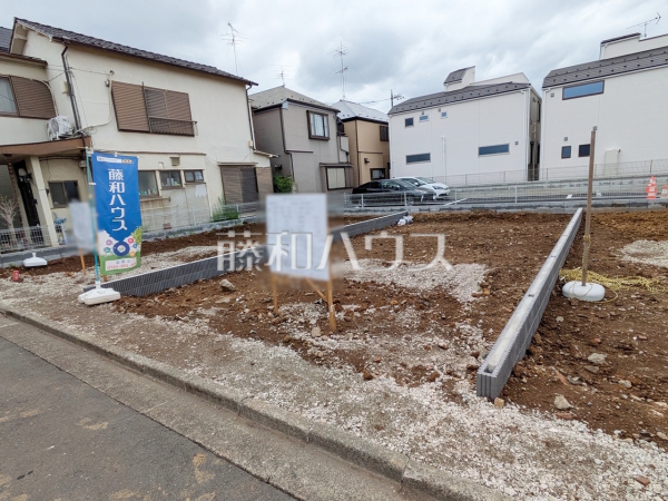 2号地　現地写真　【中野区沼袋２丁目】