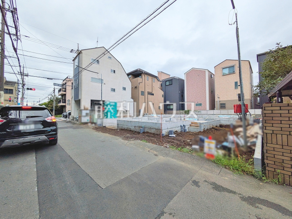 接道状況および現場風景　【小金井市緑町３丁目】