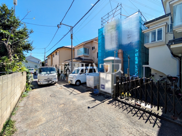 接道状況および現場風景　【小金井市梶野町２丁目】