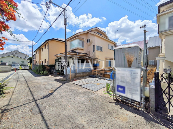 接道状況および現場風景　【小金井市梶野町２丁目】