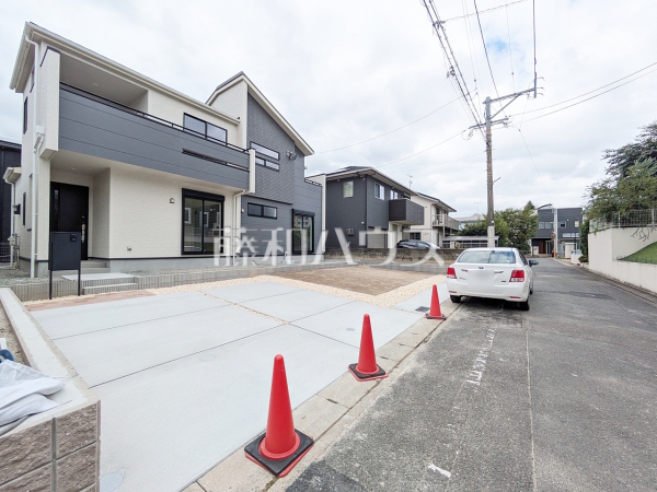 接道状況および現場風景　【福岡市南区鶴田４丁目】