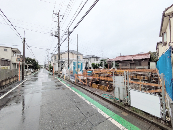 接道状況および現場風景　【府中市西府町１丁目】