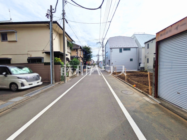 接道状況および現場風景 【世田谷区等々力2丁目】 接道状況および現場風景 【世田谷区等々力2丁目】