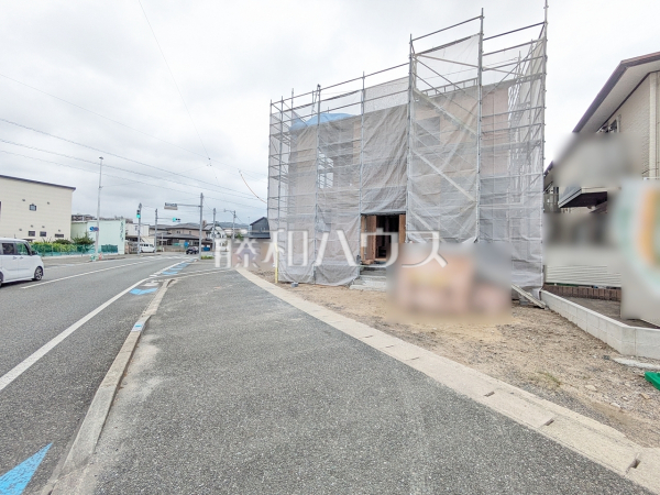 接道状況および現場風景　【福岡市南区警弥郷３丁目】