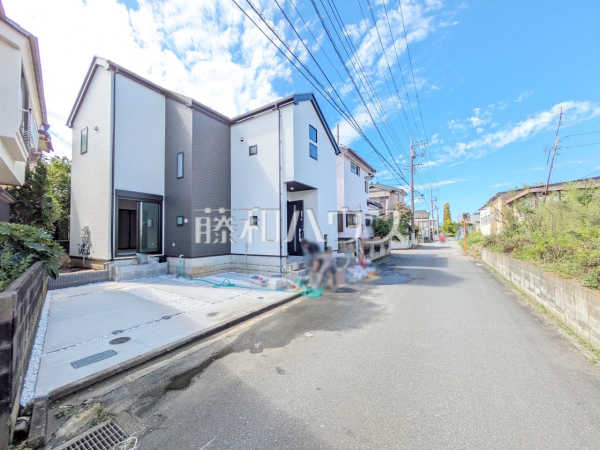 接道状況および現場風景　【武蔵村山市中原１丁目】