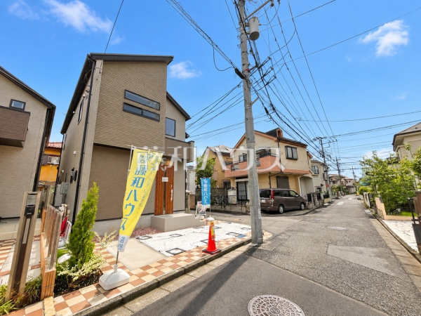 接道状況および現場風景　【東村山市恩多町５丁目】