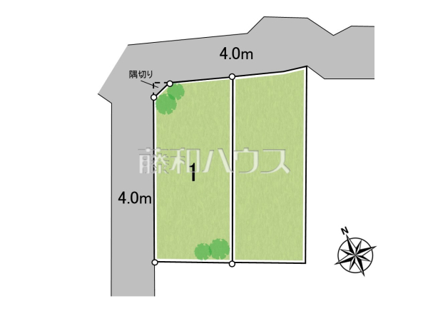 全体区画図　【東村山市恩多町５丁目】