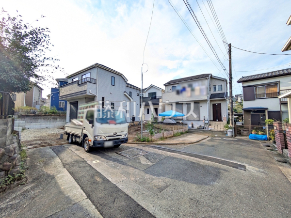 接道状況および現場風景　【八王子市館町】