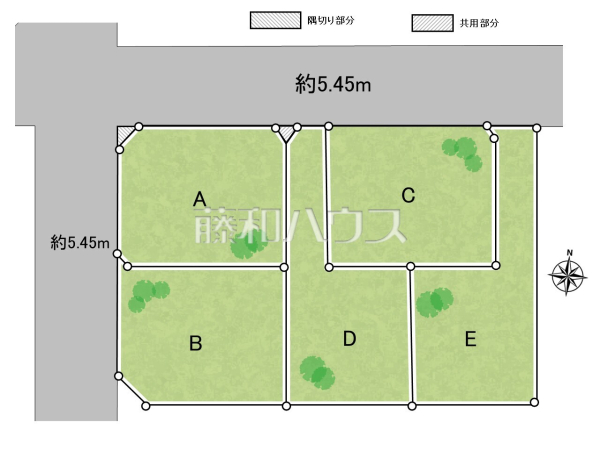 練馬区大泉学園町5丁目　全5棟　新築分譲住宅物件画像