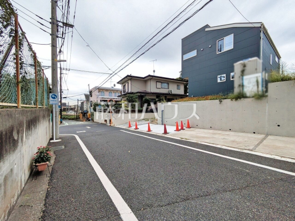 接道状況および現場風景　【東久留米市氷川台１丁目】