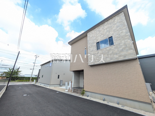 接道状況および現場風景　【西春日井郡豊山町大字豊場字殿釜】