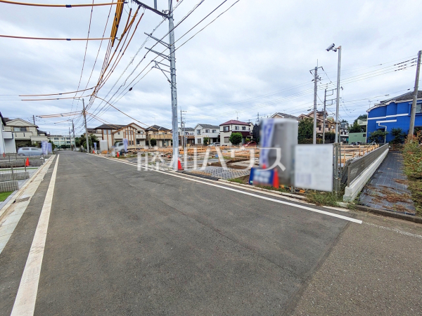 接道状況および現場風景　【小平市鈴木町１丁目】