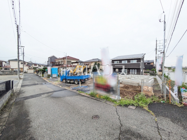 接道状況および現場風景 【八王子市横川町】 接道状況および現場風景 【八王子市横川町】