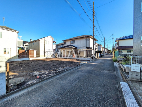 接道状況および現場風景 【小平市学園東町】 接道状況および現場風景 【小平市学園東町】
