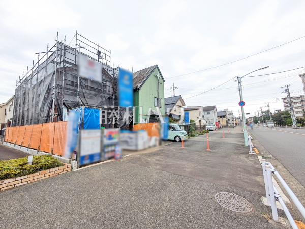 接道状況および現場風景 【東大和市上北台3丁目】 接道状況および現場風景 【東大和市上北台3丁目】
