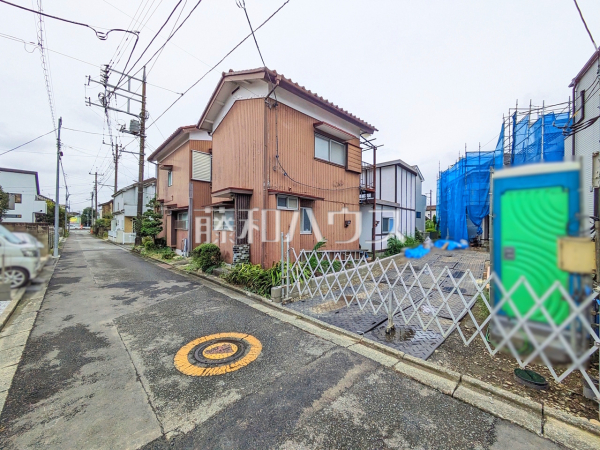接道状況および現場風景 【昭島市松原町5丁目】 接道状況および現場風景 【昭島市松原町5丁目】