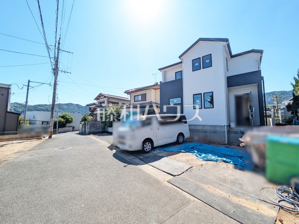 接道状況および現場風景　【福岡市南区大平寺２丁目】