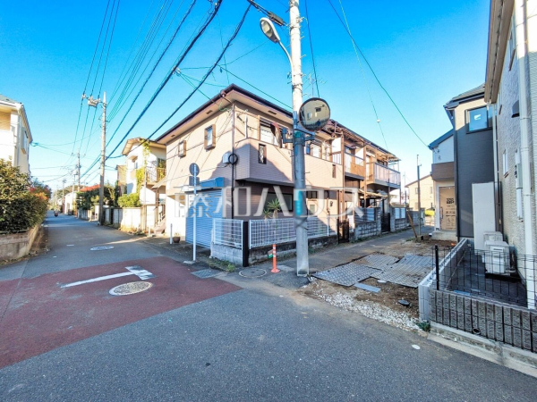 接道状況および現場風景 【小平市回田町】 接道状況および現場風景 【小平市回田町】