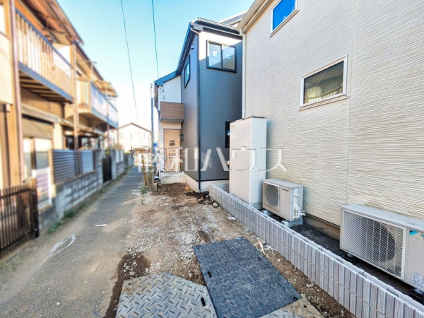 接道状況および現場風景 【小平市回田町】 接道状況および現場風景 【小平市回田町】