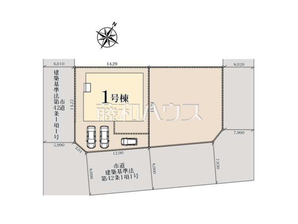 全体区画図 【福岡市西区生松台1丁目】 全体区画図 【福岡市西区生松台1丁目】