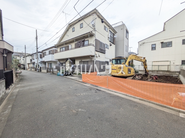 接道状況および現場風景 【西東京市泉町6丁目】 接道状況および現場風景 【西東京市泉町6丁目】