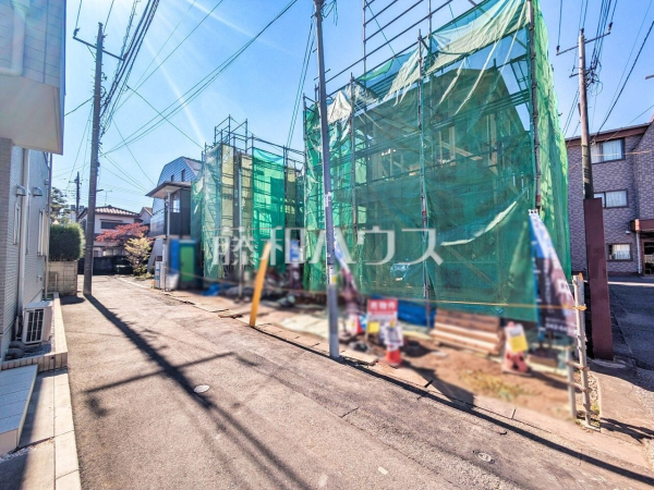 接道状況および現場風景　【西東京市保谷町３丁目】