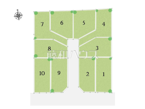 全体区画図 【府中市幸町1丁目】 全体区画図 【府中市幸町1丁目】