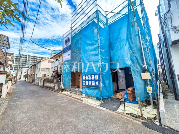 接道状況および現場風景 【西東京市芝久保町4丁目】 接道状況および現場風景 【西東京市芝久保町4丁目】