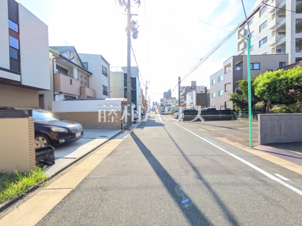 接道状況および現場風景 【名古屋市北区金城2丁目】 接道状況および現場風景 【名古屋市北区金城2丁目】