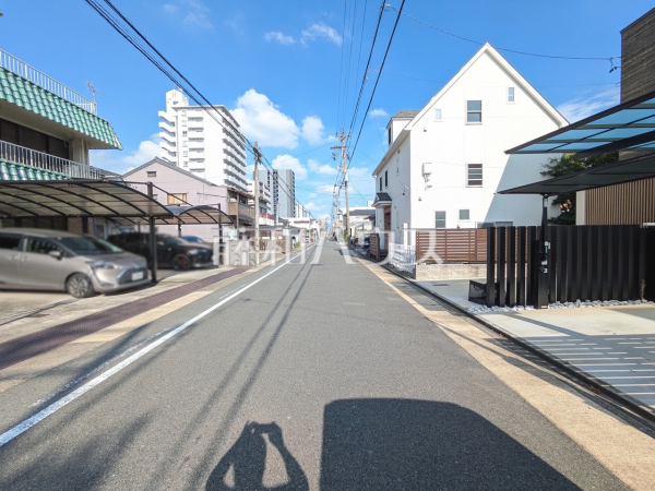 接道状況および現場風景 【名古屋市北区金城2丁目】 接道状況および現場風景 【名古屋市北区金城2丁目】